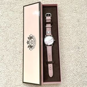 Juicy Couture Leather & Stainless Steel Watch